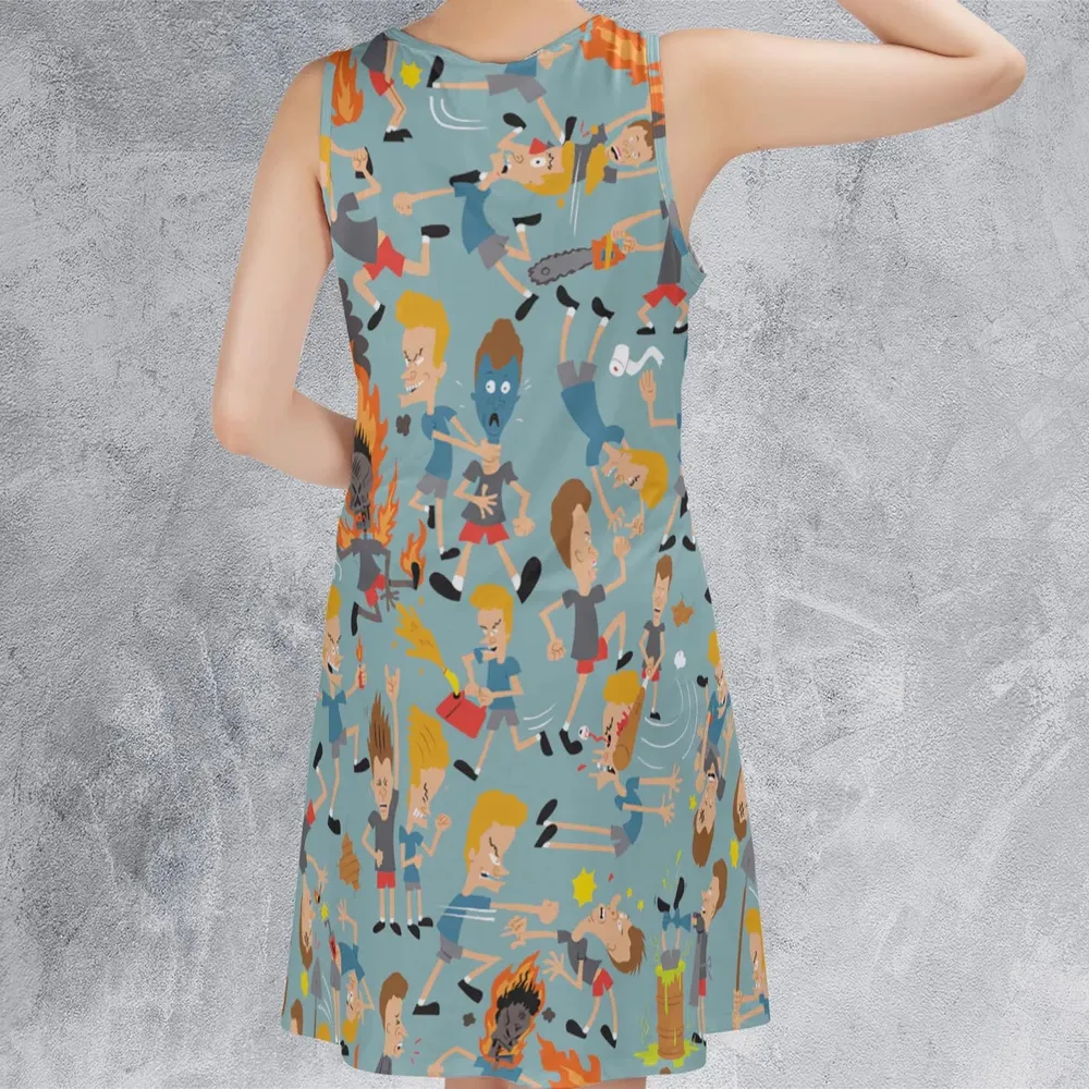 Beavis And Butt-Head Great Cornholio Sleeveless Dress - 3