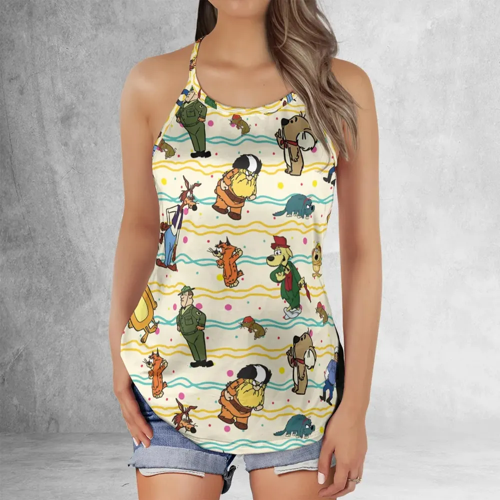 The Kwicky Koala Show Criss Cross Tank Top - 2