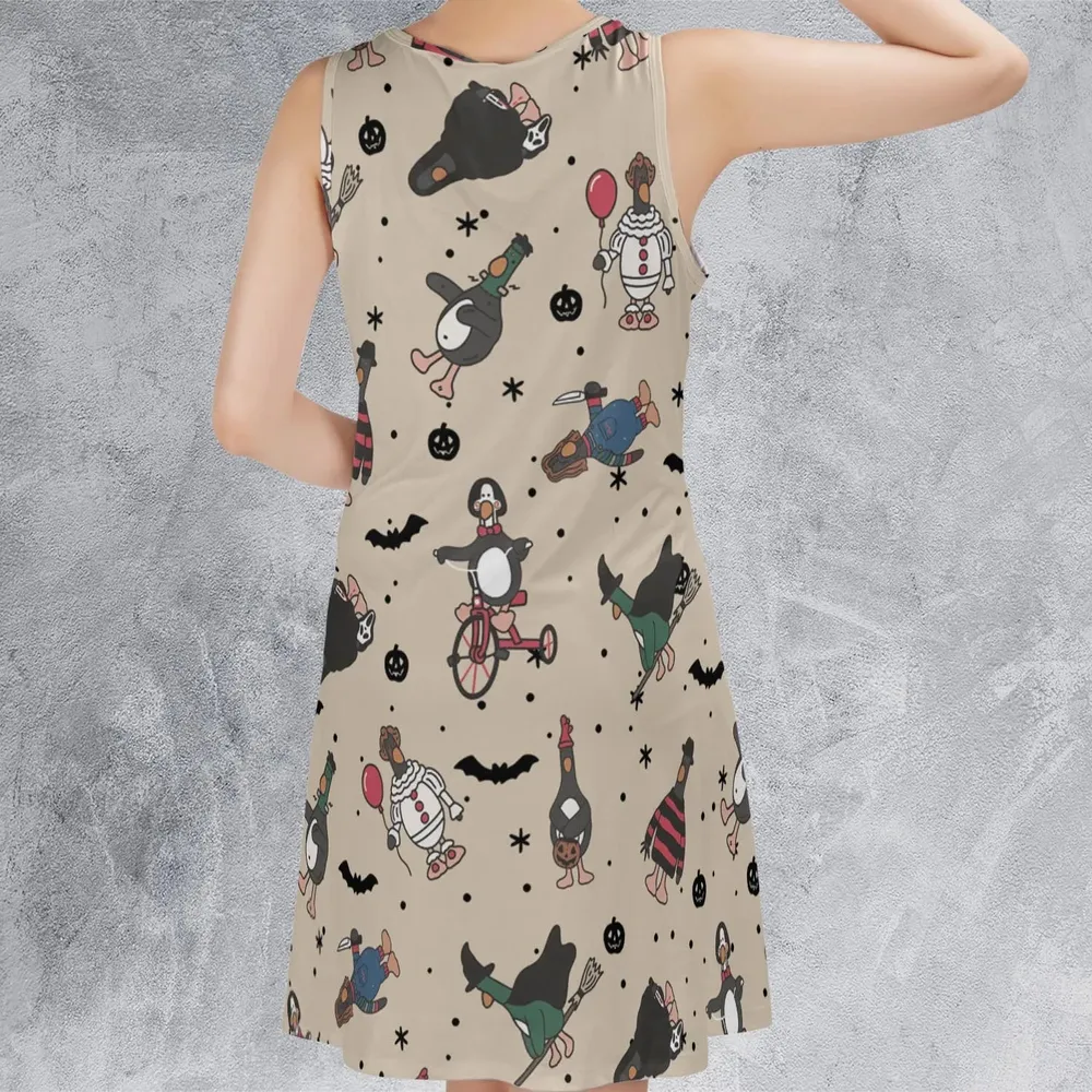 Quack Killer Horror Sleeveless Dress - 3