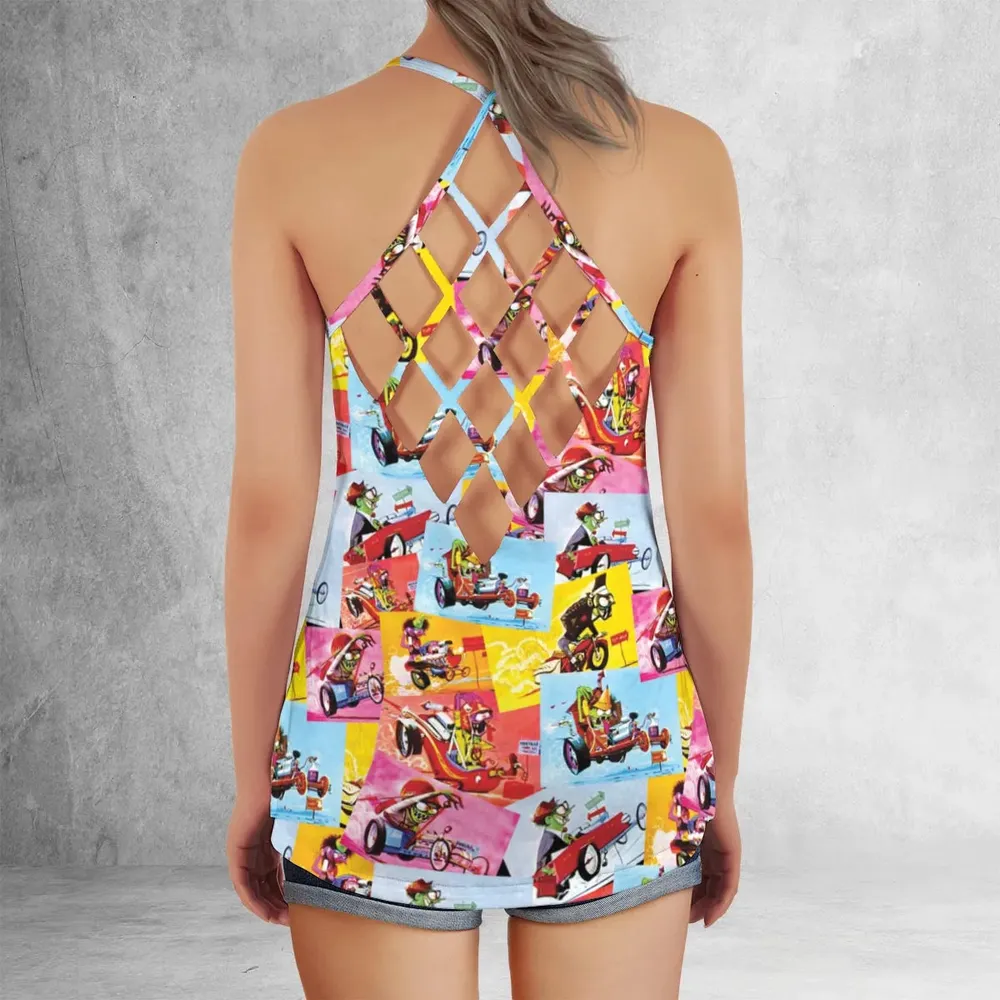 The Sounds Of The Weird-Ohs Criss Cross Tank Top - 3