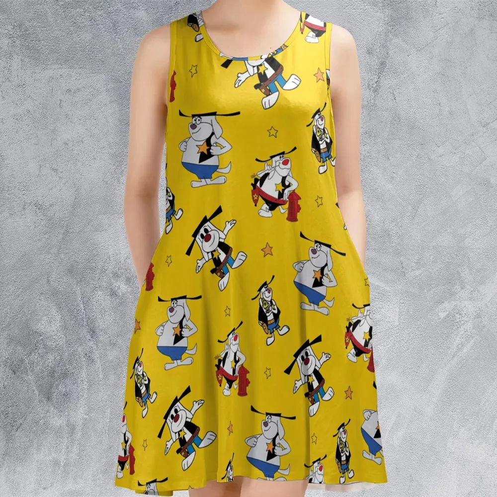 Sheriff Swag Deputy Dawg Sleeveless Dress - 2