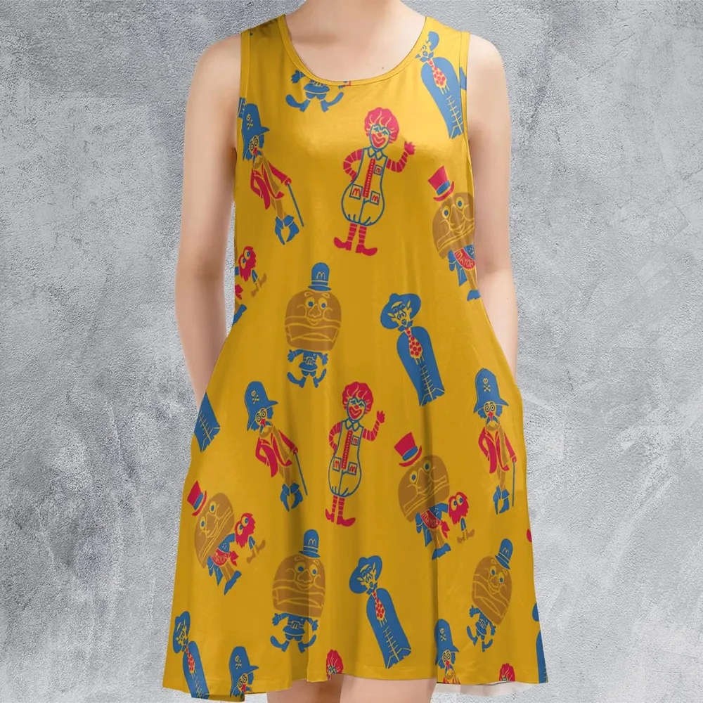 Mcdonaldland Lineup Sleeveless Dress - 2