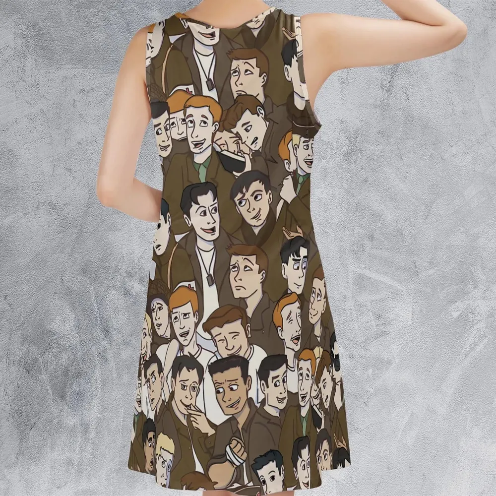 Band Of Brothers Sleeveless Dress - 3