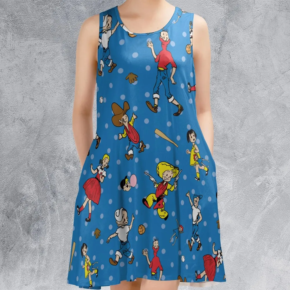 Bazooka Joe and His Friends Sleeveless Dress - 2