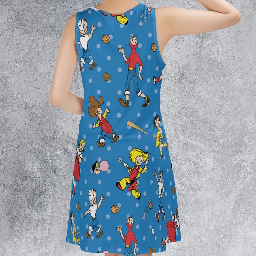 Bazooka Joe and His Friends Sleeveless Dress - 3