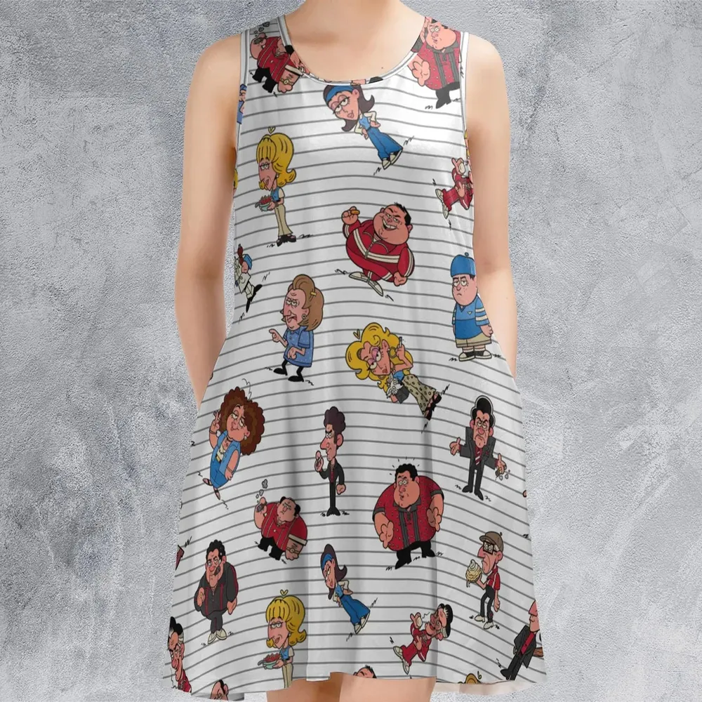 Family Business The Sopranos Sleeveless Dress - 2