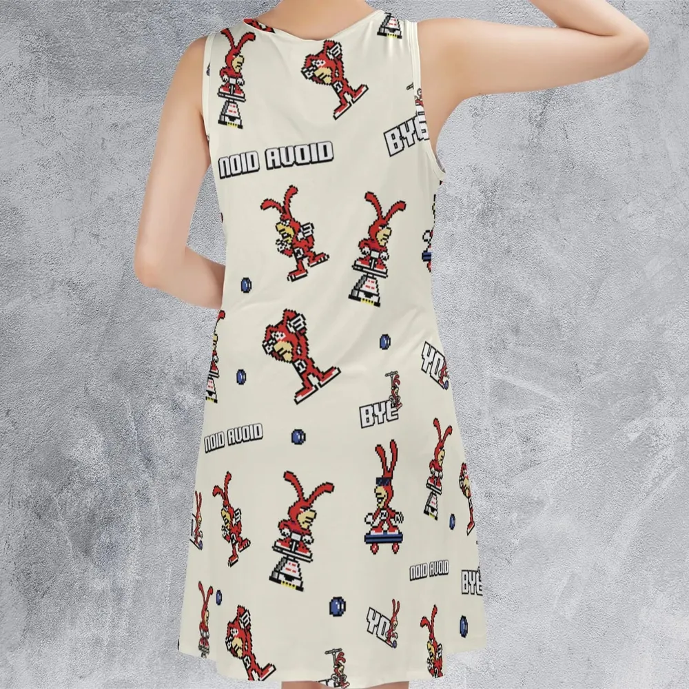 Avoid The Noid Yo Noid Sleeveless Dress - 3