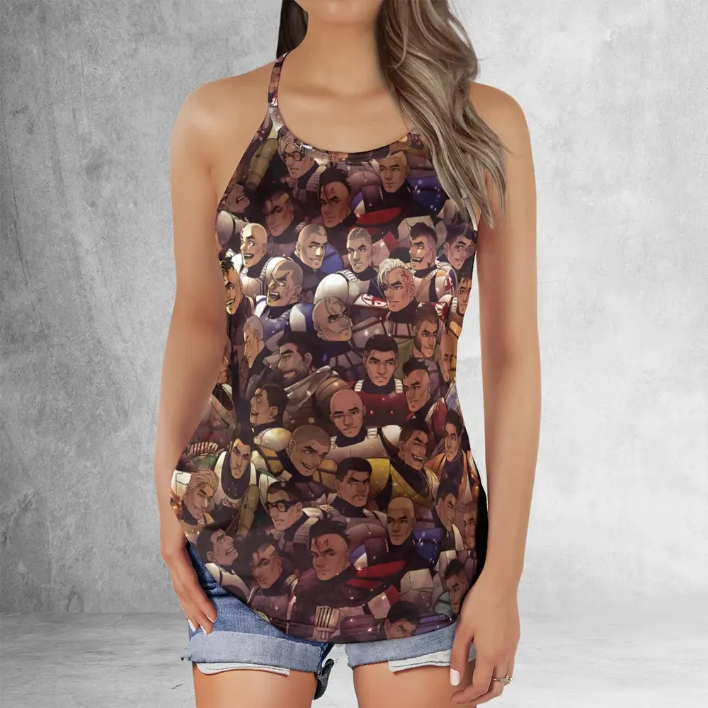 Clones-only Star Wars Criss Cross Tank Top - 2