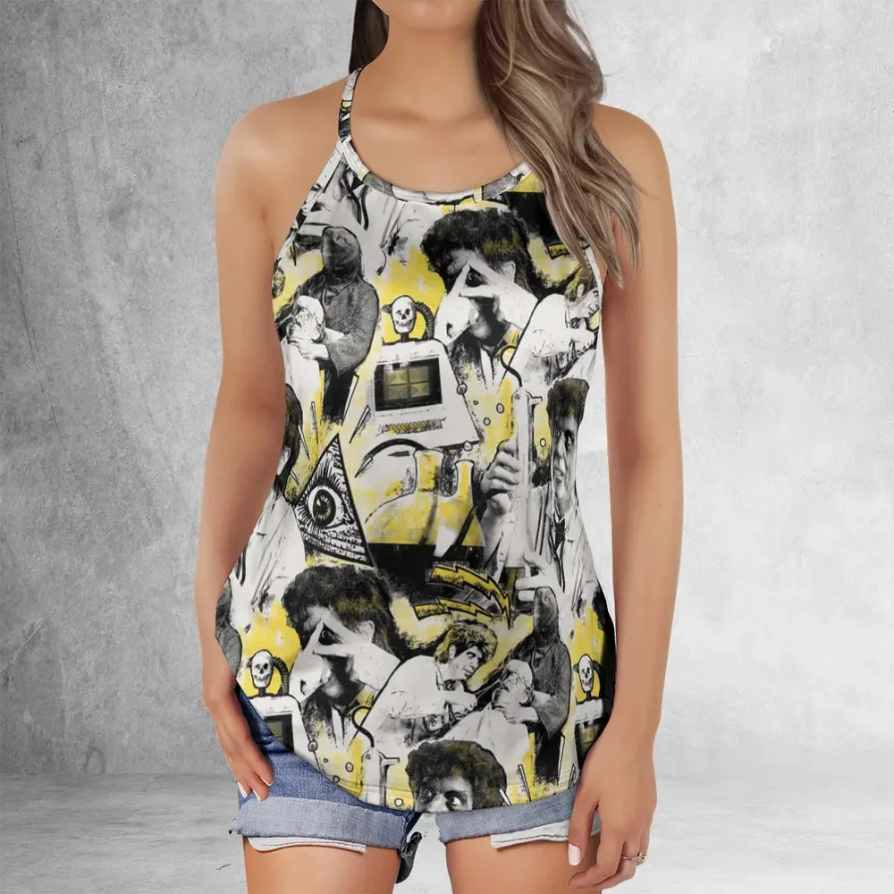 Mad Science Morgus The Magnificent Criss Cross Tank Top - 2