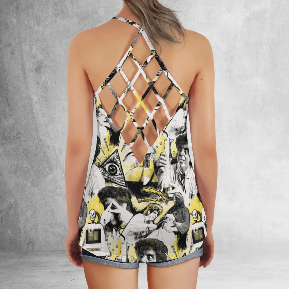 Mad Science Morgus The Magnificent Criss Cross Tank Top - 3
