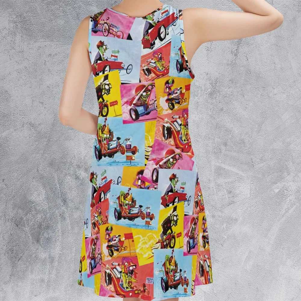 The Sounds Of The Weird-Ohs Sleeveless Dress - 3