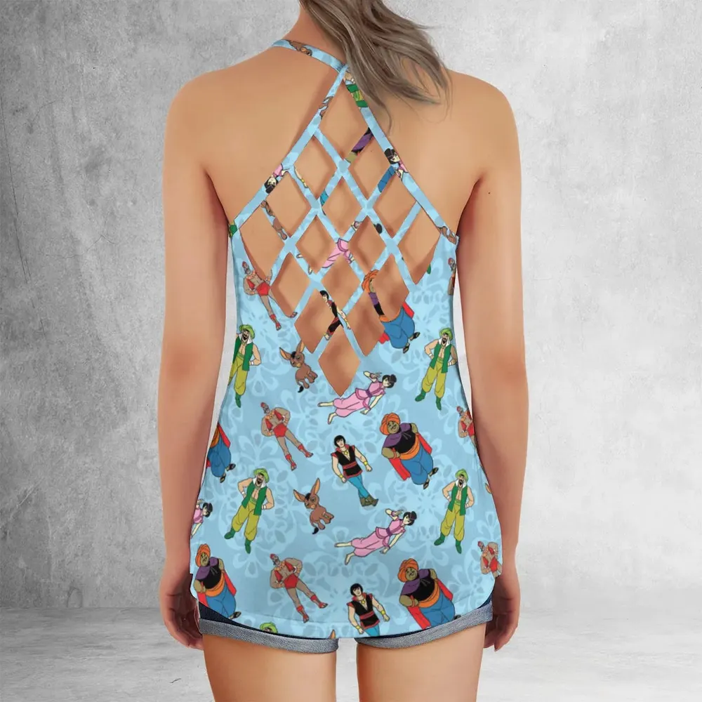 Arabian Knights Criss Cross Tank Top - 3
