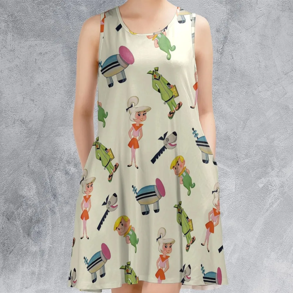 Toon Time The Jetsons Sleeveless Dress - 2