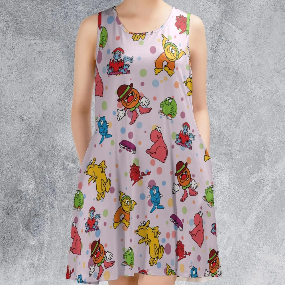 Willy Wonka  Candy Club Sleeveless Dress - 2