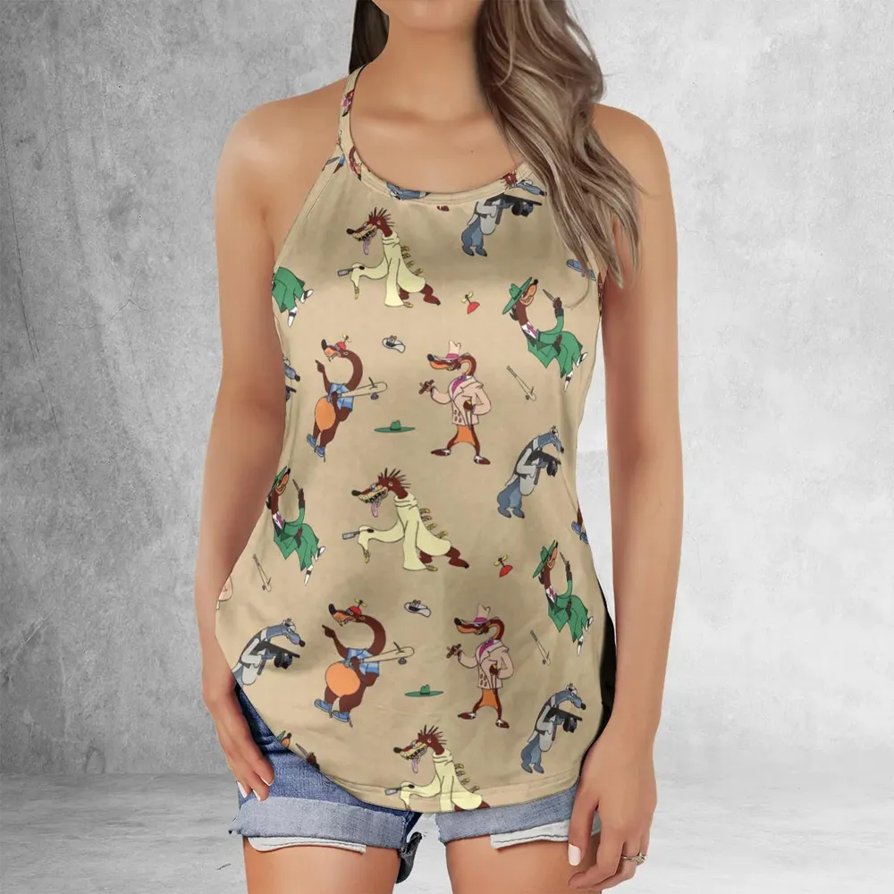 Toon Patrol Who Framed Roger Rabit Criss Cross Tank Top - 2