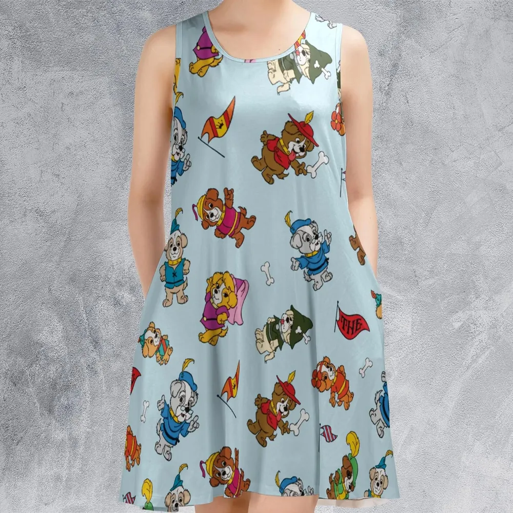 Pup Power The Biskitts Sleeveless Dress - 2