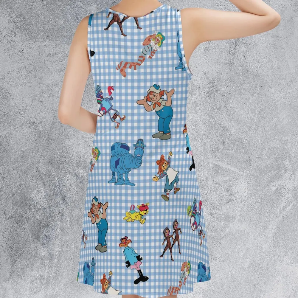 Wholesome Memories Stitched Raggedy Ann & Andy Sleeveless Dress - 3