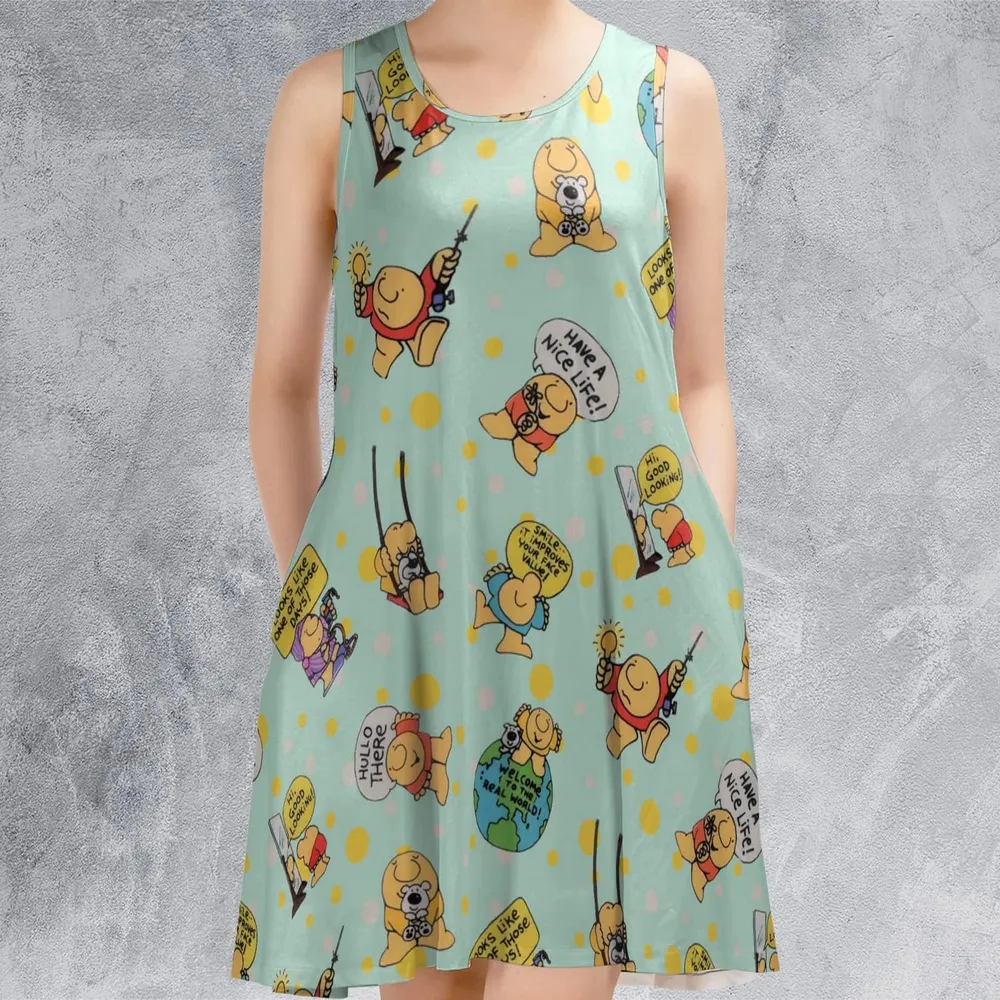 Hullo There Ziggy Sleeveless Dress - 2