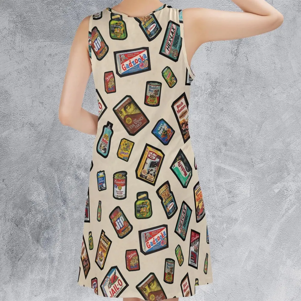 Wacky Packages Sleeveless Dress - 3
