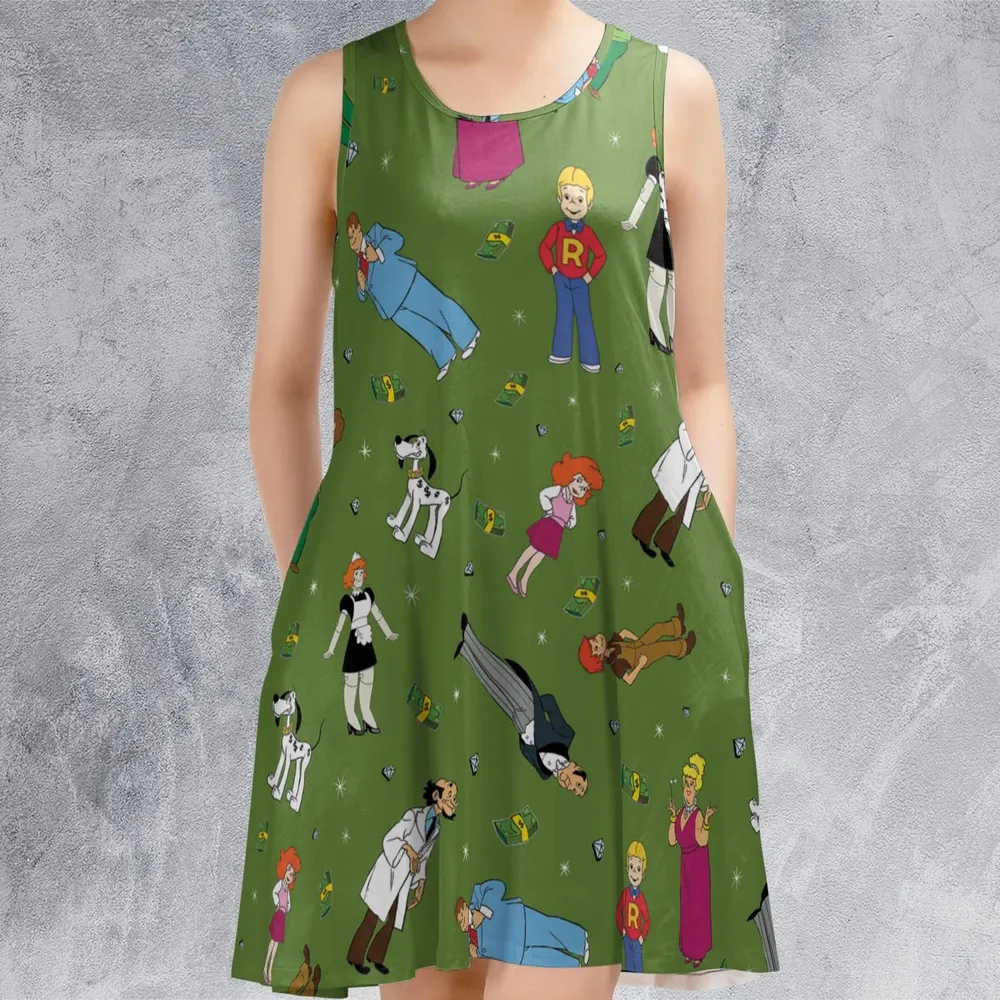 Money Comes To Me Easily Richie Rich Sleeveless Dress - 2