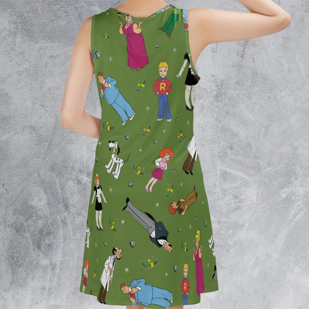 Money Comes To Me Easily Richie Rich Sleeveless Dress - 3