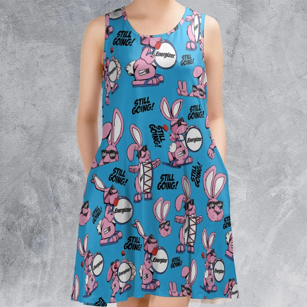 The Energizer Bunny Still Going Sleeveless Dress - 2