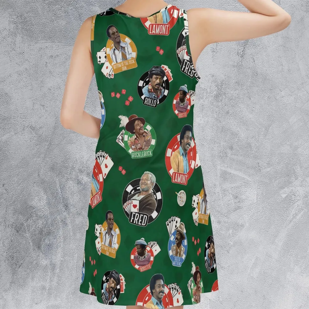 The Card Sharps Sanford and Son Sleeveless Dress - 3