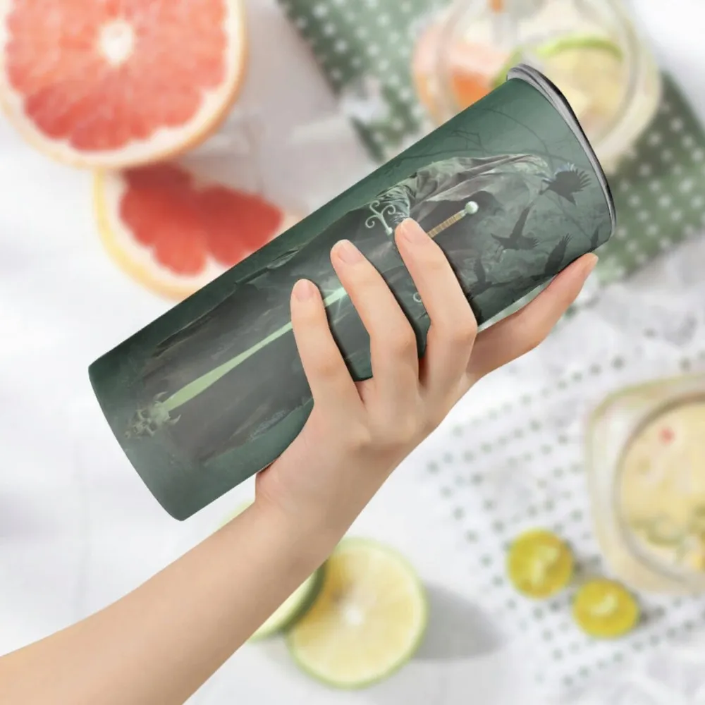 When The DM Smiles Skinny Tumbler - 2