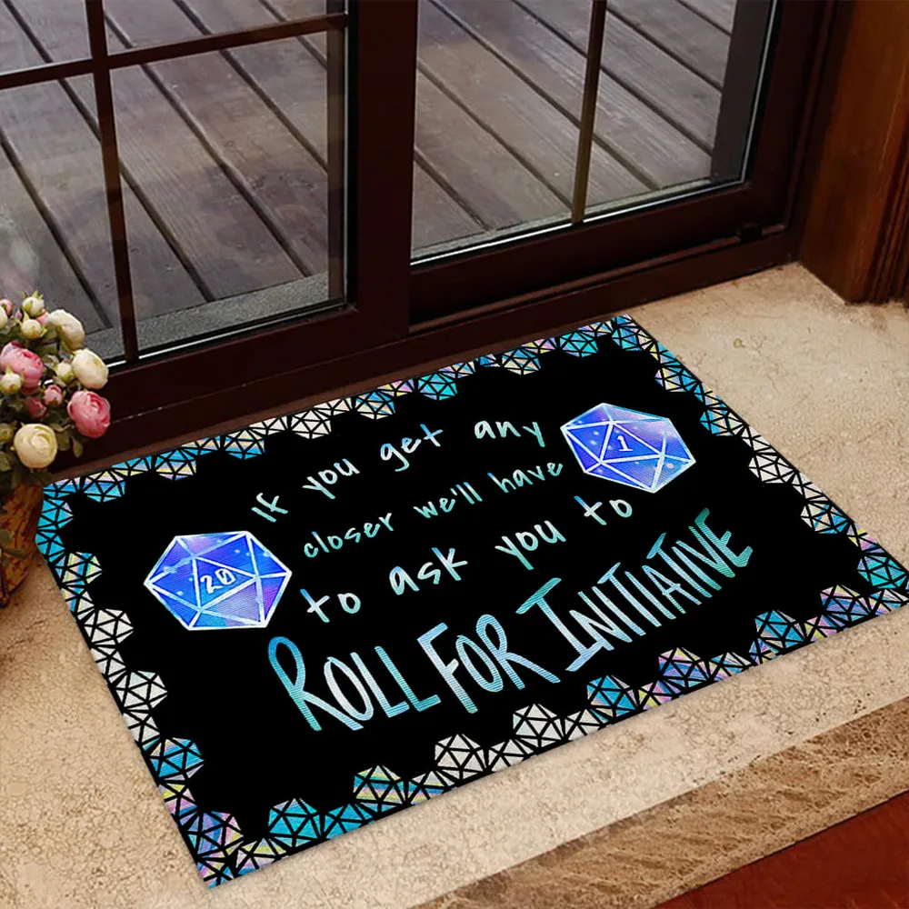 Roll For Initiative Doormat - 1