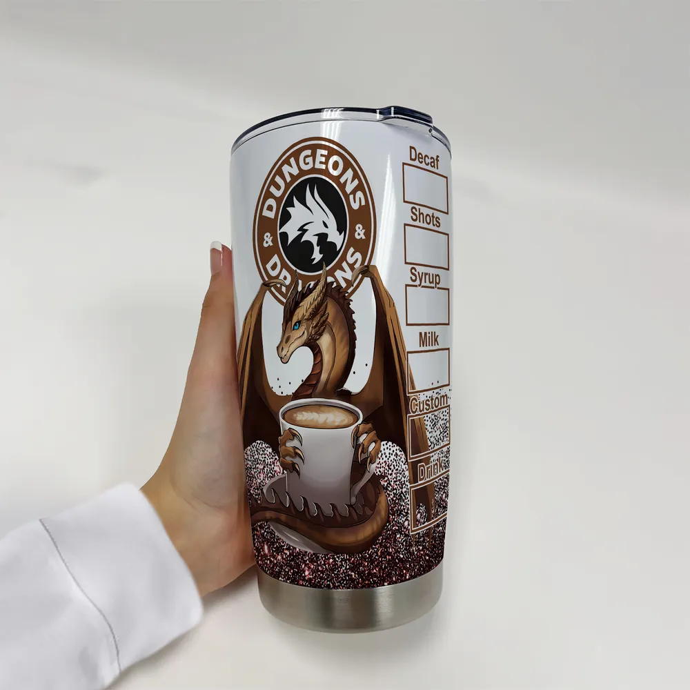 DnD Dragon Coffee Tumbler - 4
