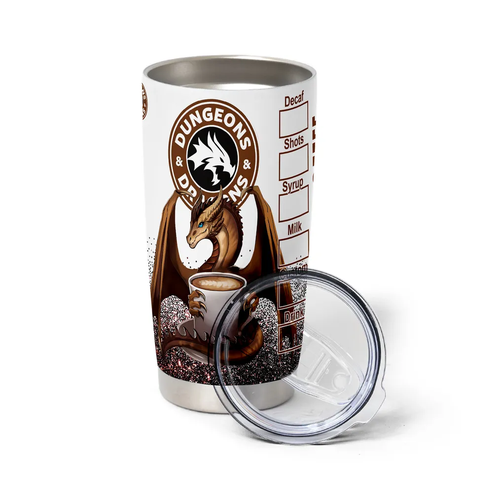 DnD Dragon Coffee Tumbler - 2