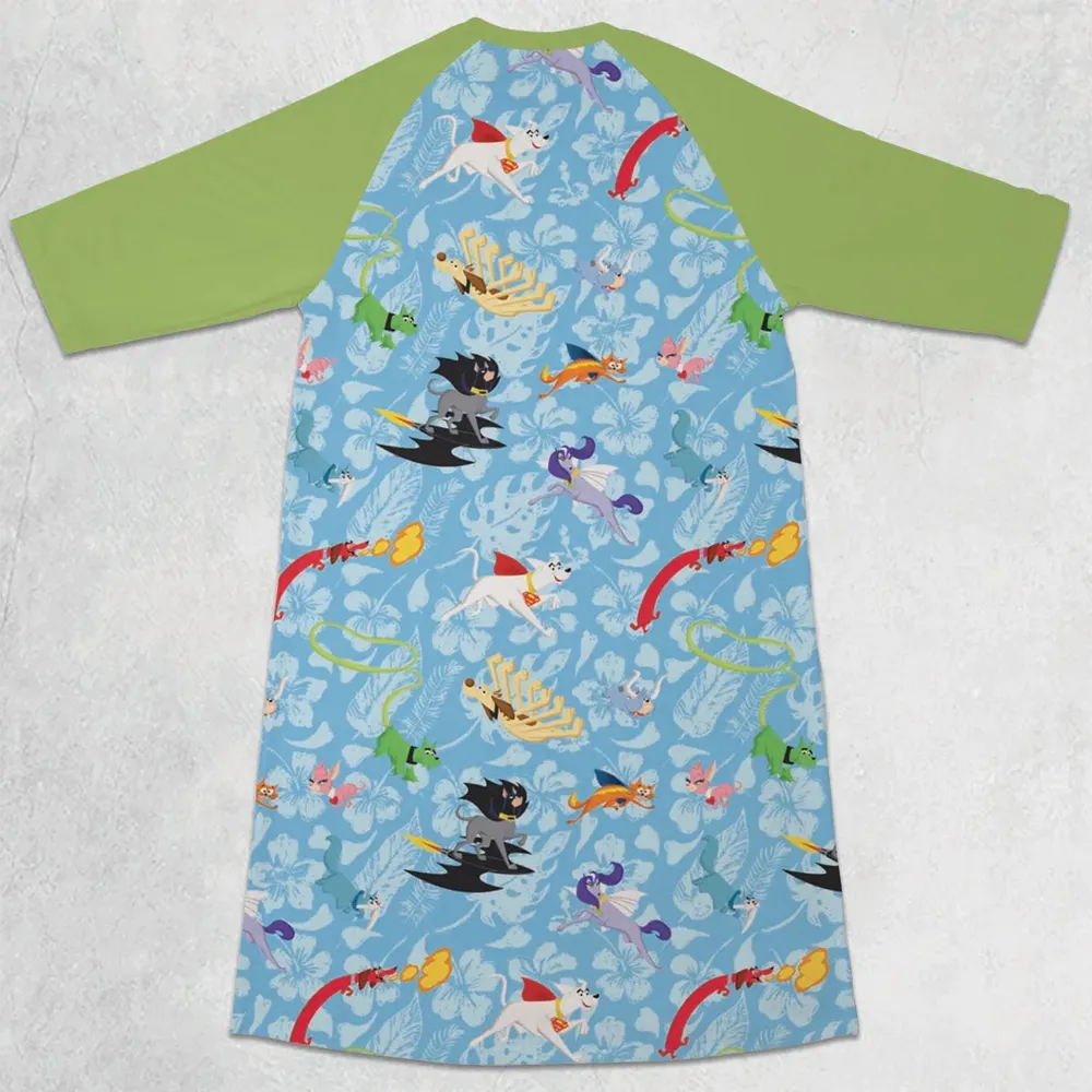 Dog Star Patrol DC 3/4 Sleeve Raglan Dress - 2