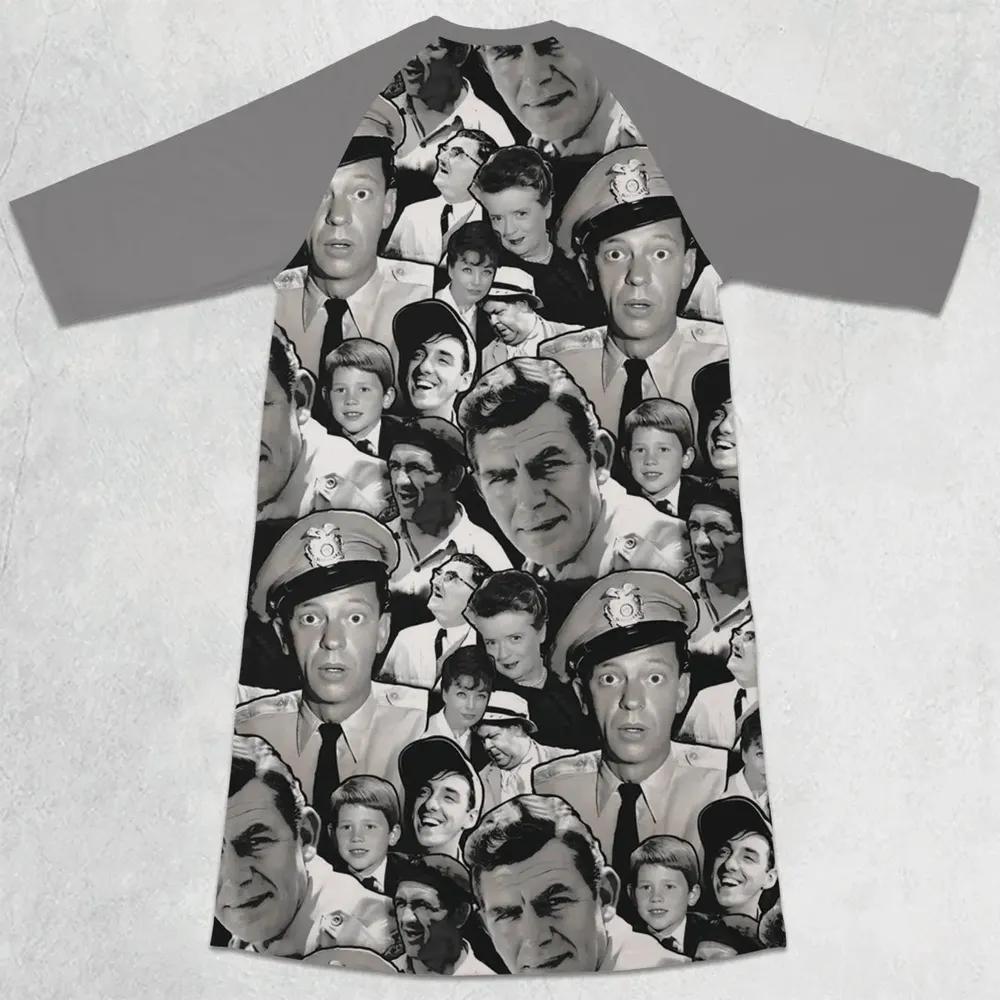 Mayberry The Andy Griffith Show 3/4 Sleeve Raglan Dress - 2