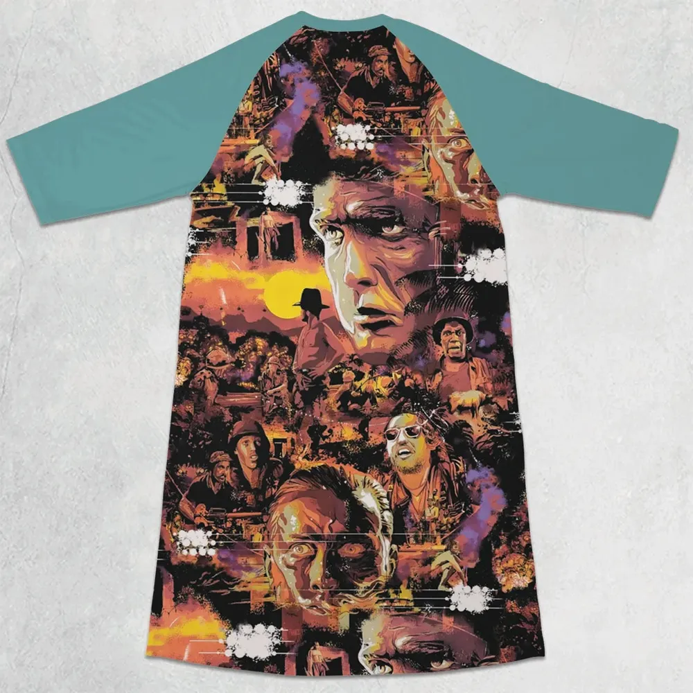 Apocalypse Now 3/4 Sleeve Raglan Dress - 2