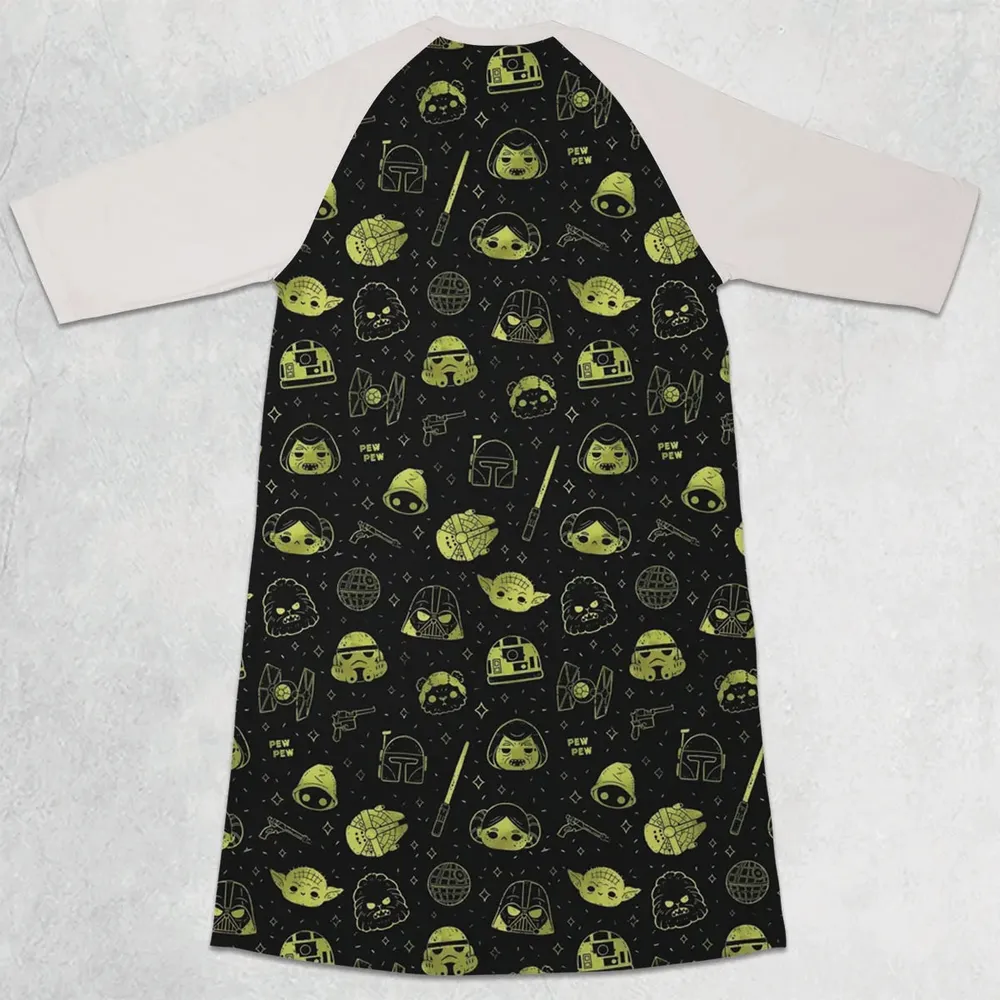 PewPew Star Wars 3/4 Sleeve Raglan Dress - 2