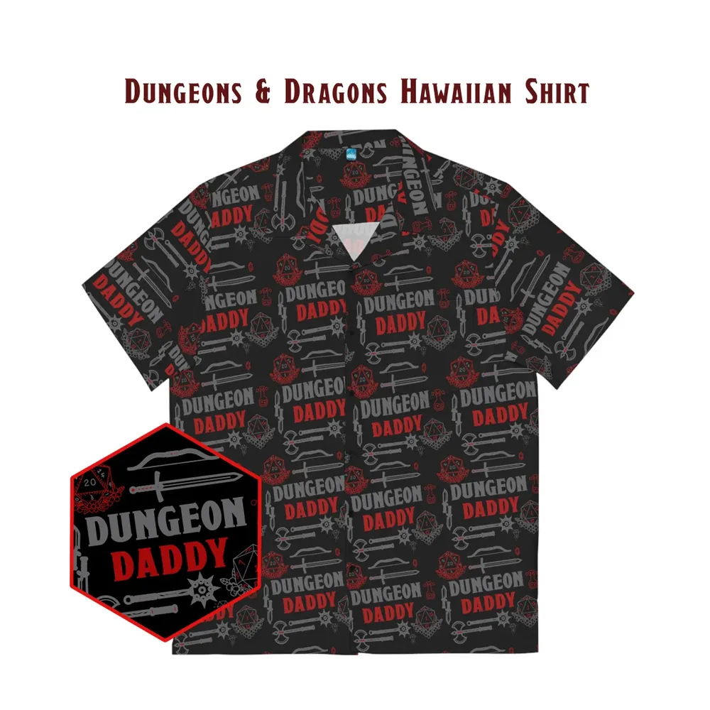 Dungeon Daddy Hawaiian Shirt - 1