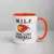 Man I Love Fireball Accent Mug - 3