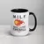 Man I Love Fireball Accent Mug - 5