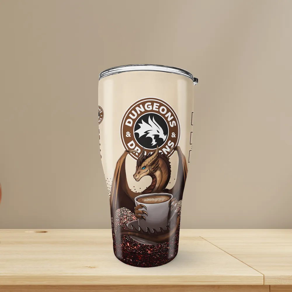 Customized Dragon Coffee Tumbler - 7