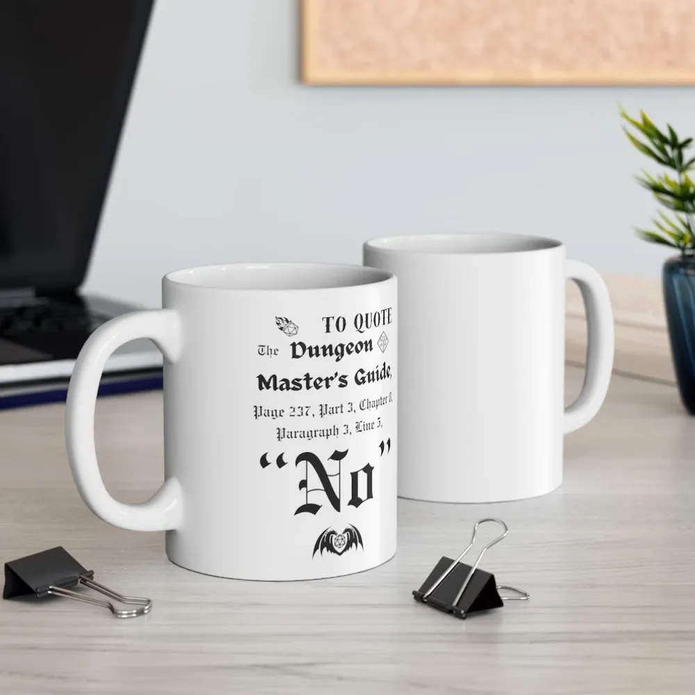 DnD To Quote The DM's Guide Mug - 2