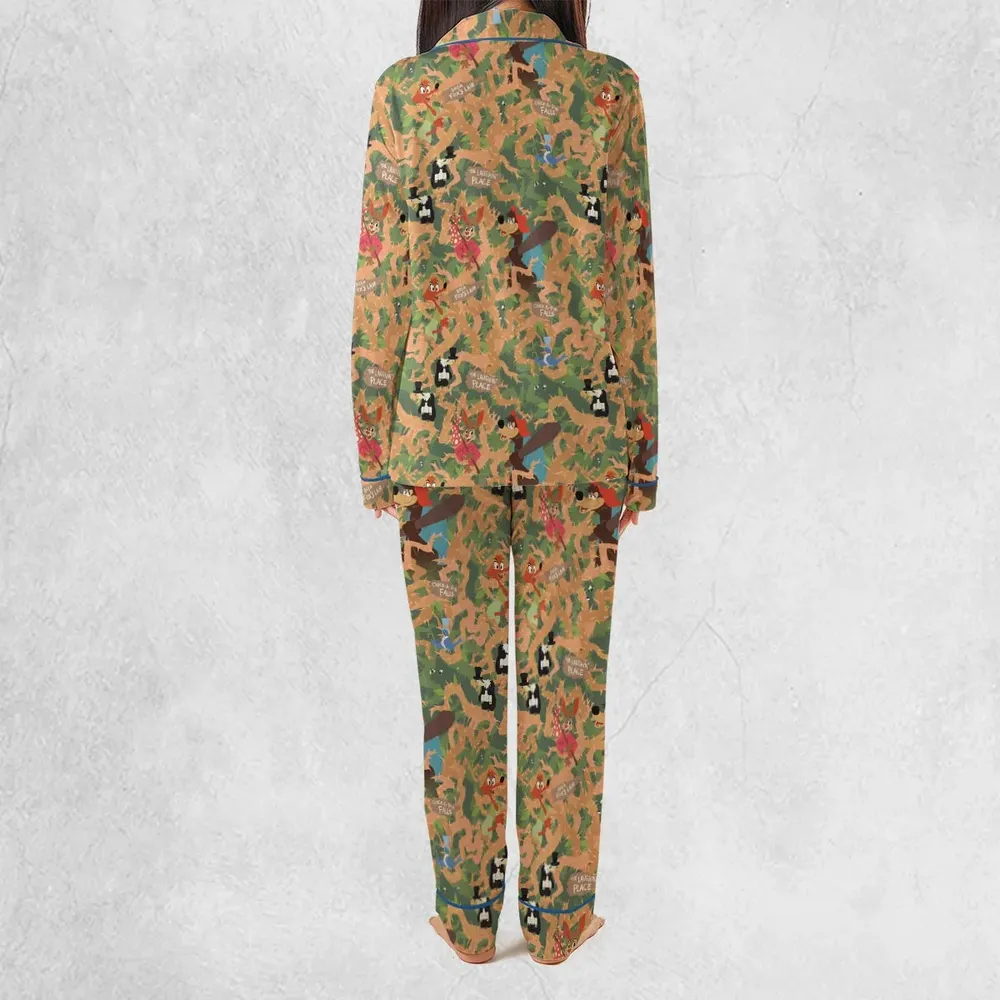 Flowing Down Splash Mountain Pajamas Set - 4