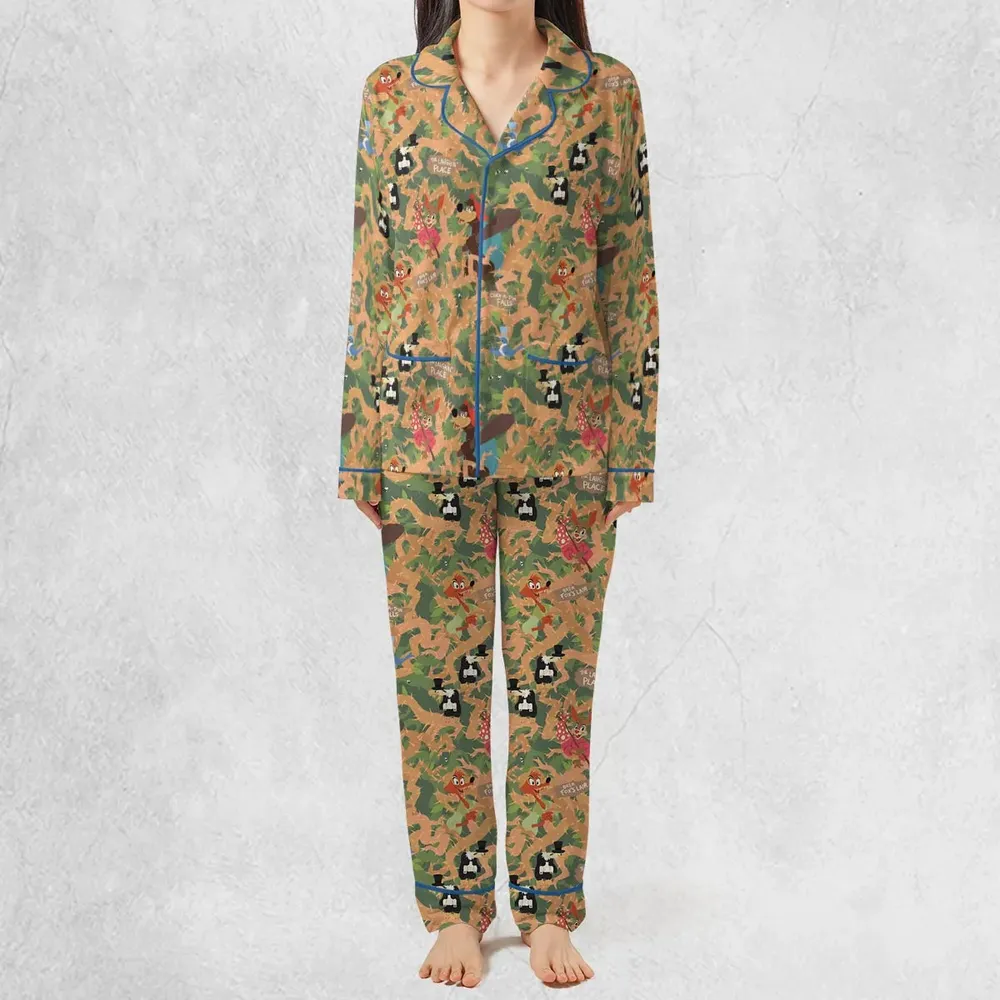 Flowing Down Splash Mountain Pajamas Set - 3