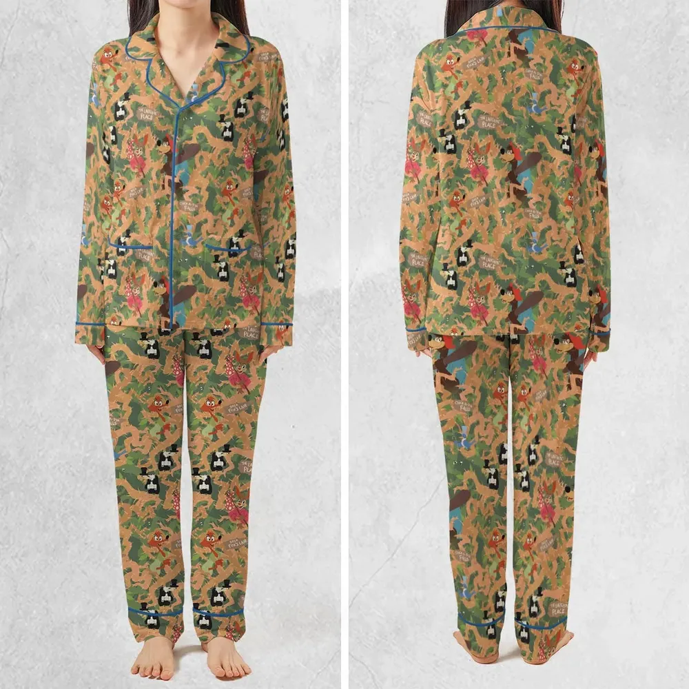 Flowing Down Splash Mountain Pajamas Set - 2