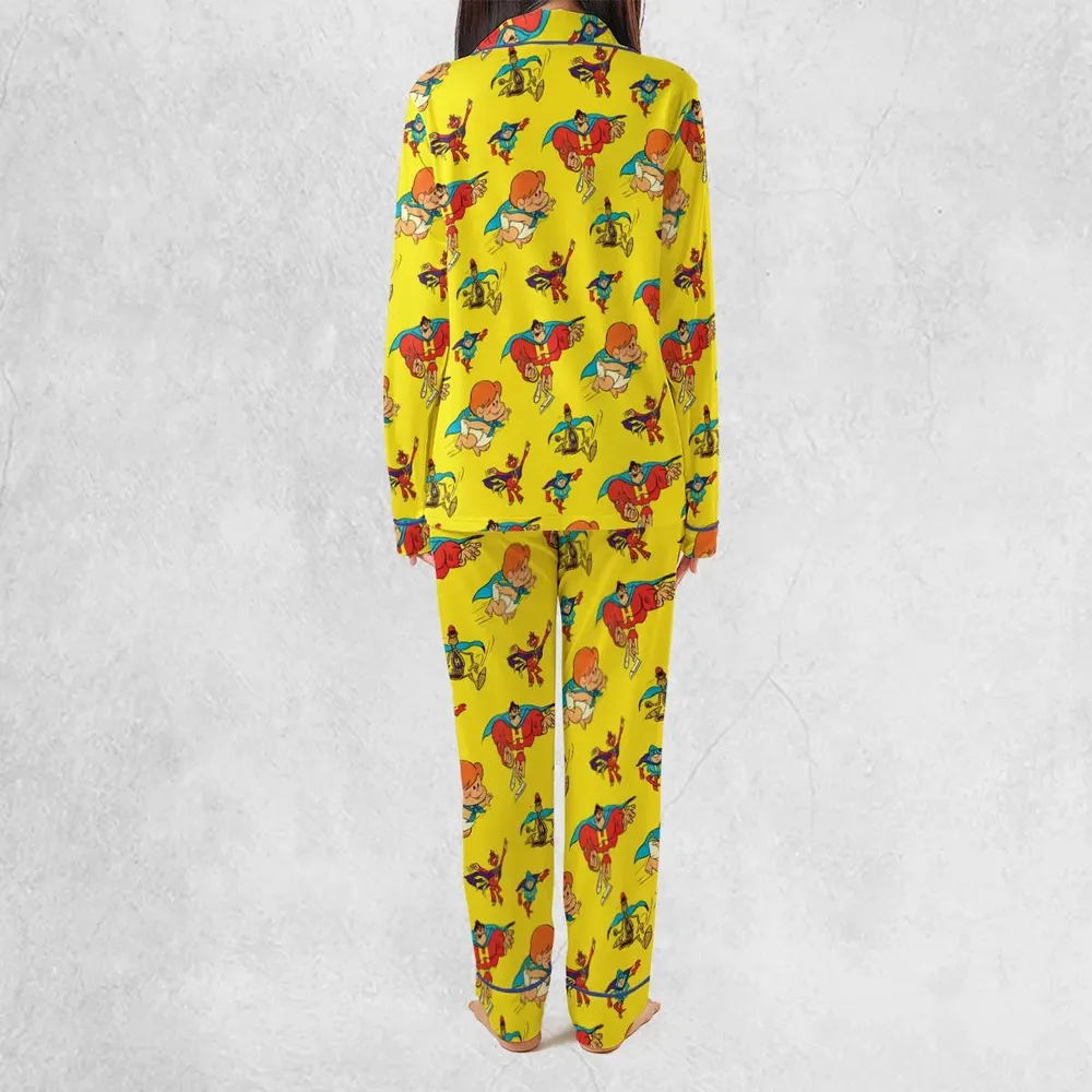 The Mighty Heroes Characters Pajamas Set - 4