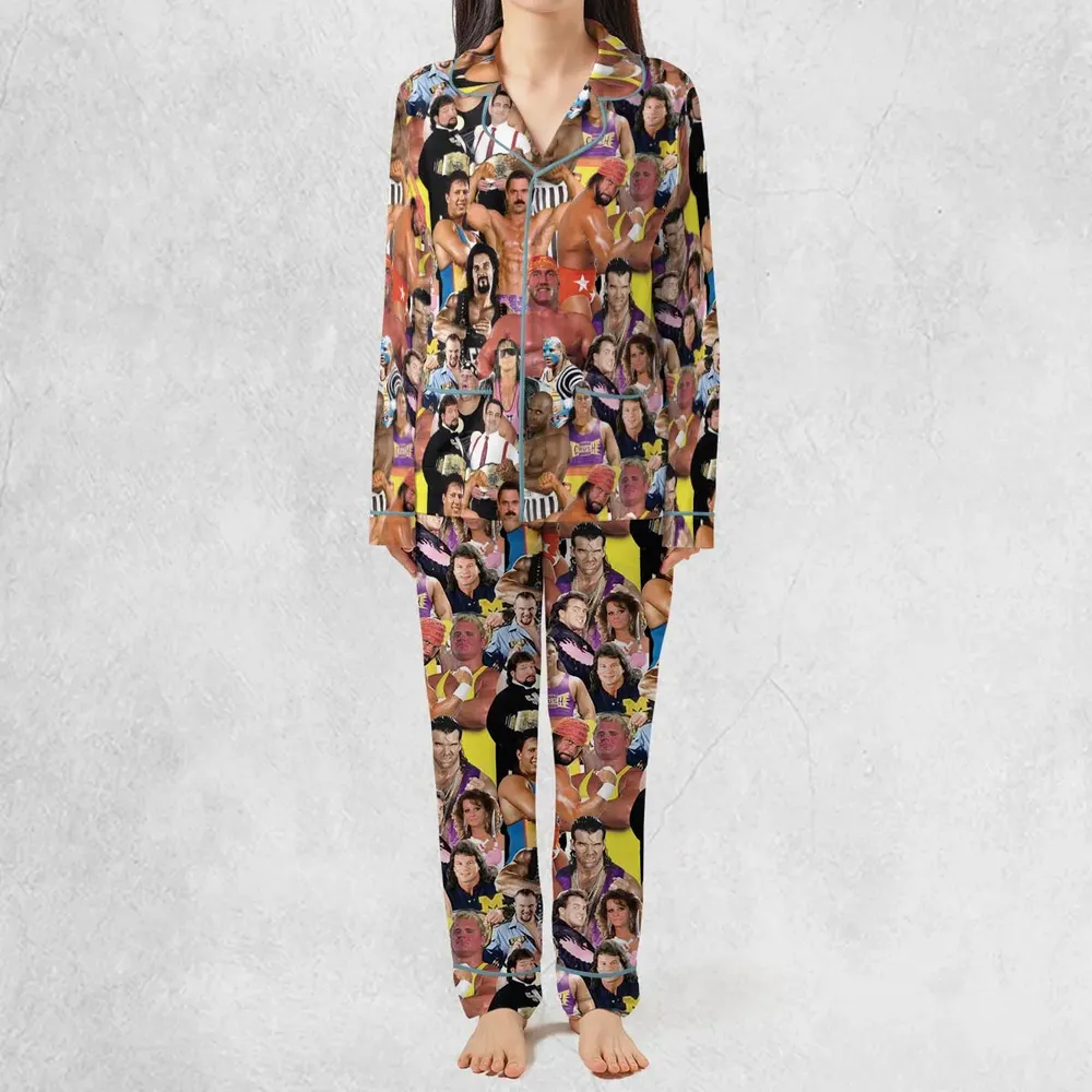 Early 90s Great Era Of WWF Pajamas Set - 3