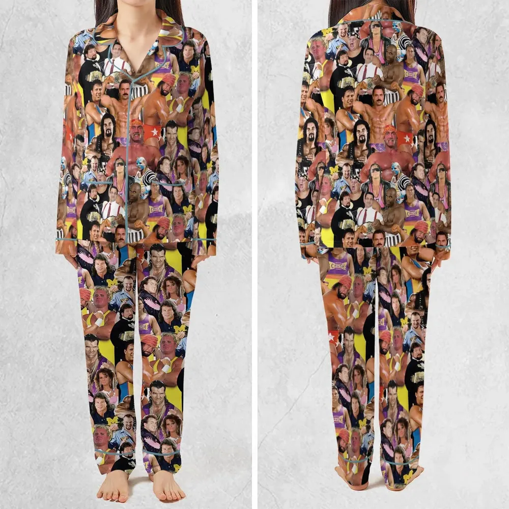 Early 90s Great Era Of WWF Pajamas Set - 2