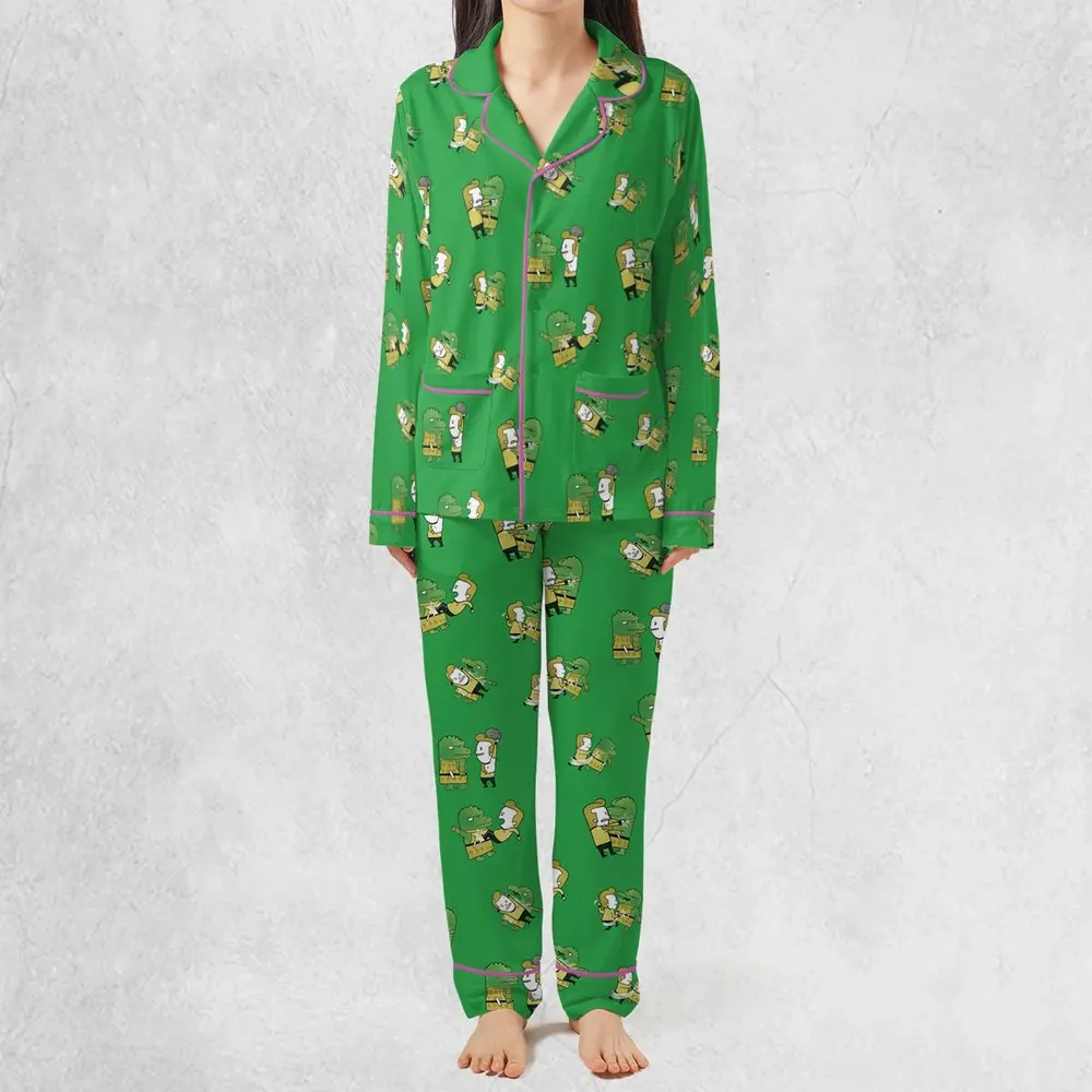 Kirk-Fu With Gorn Star Trek Pajamas Set - 3