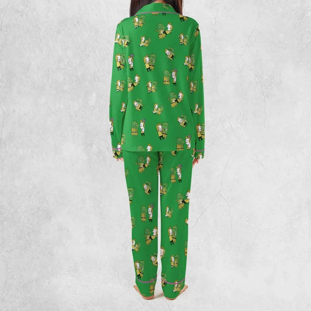 Kirk-Fu With Gorn Star Trek Pajamas Set - 4
