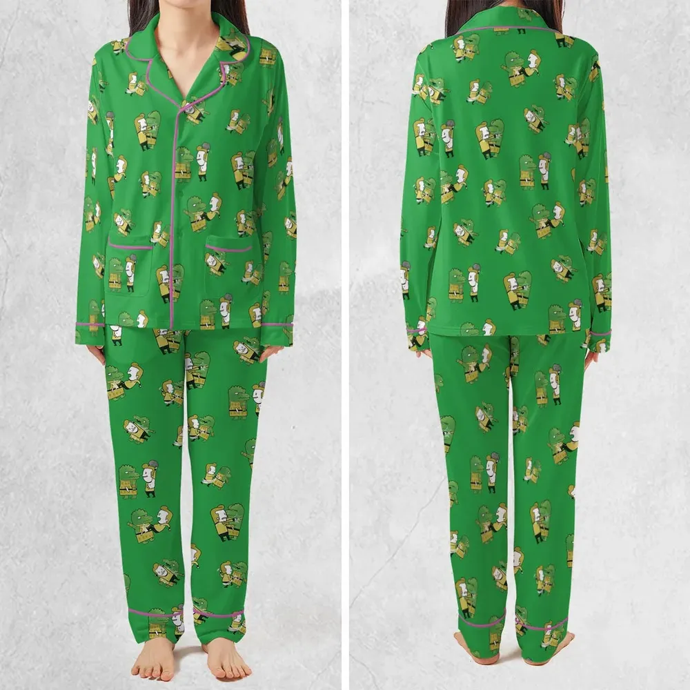 Kirk-Fu With Gorn Star Trek Pajamas Set - 2