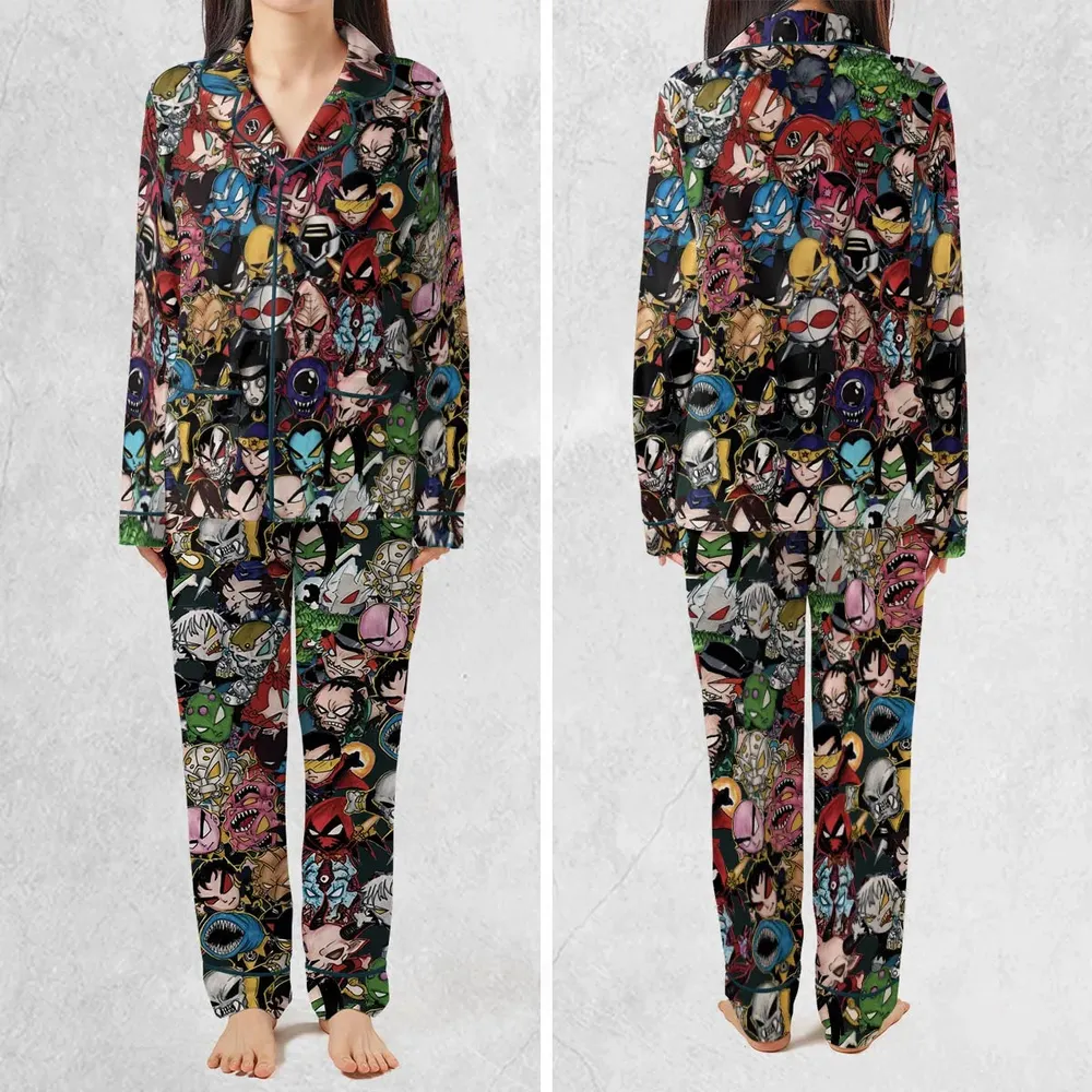 DC Villains Chibi Pajamas Set - 2